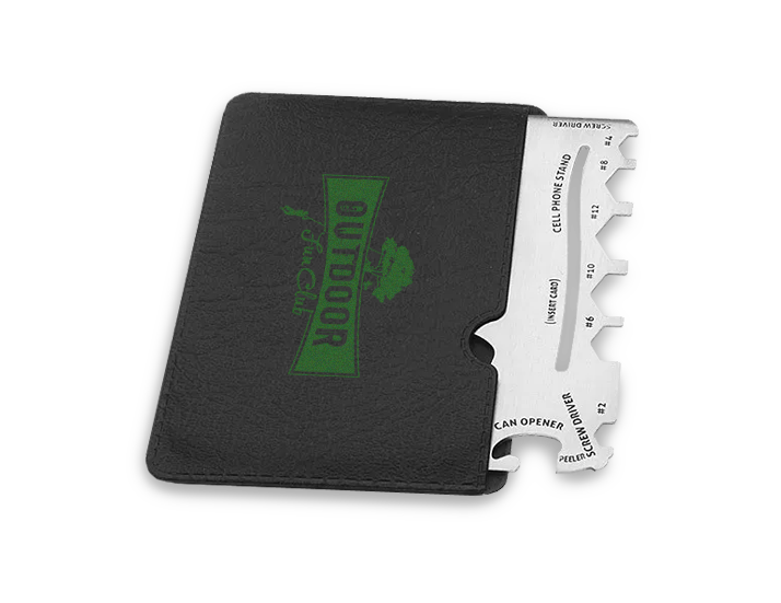 Promotional Multi Tool Card in Pouch