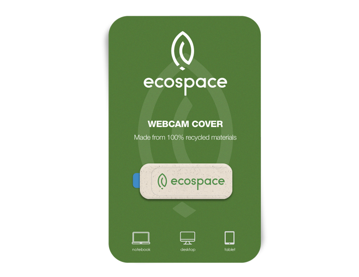 Eco Webcam Cover with Printed Card