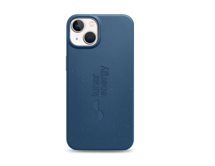 Blue Engraved iPhone 13 Eco Case