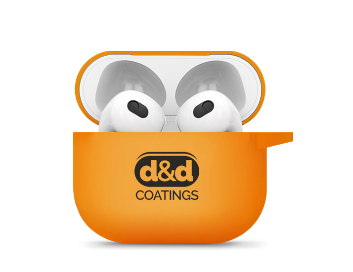 Orange Airpod Silicone Case