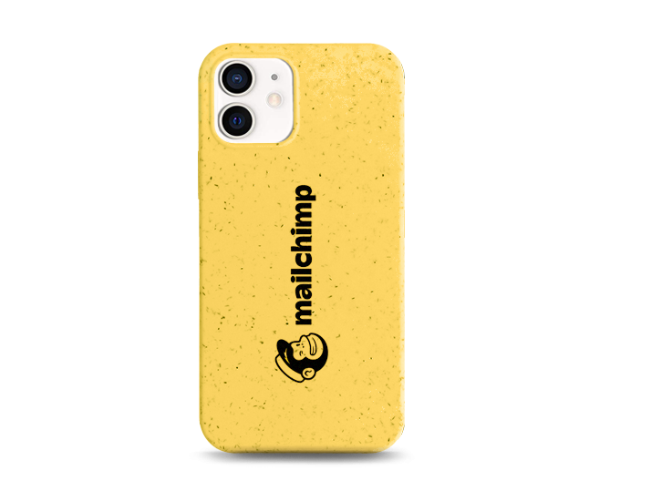 Yellow Biodegradable iPhone 12 Cover