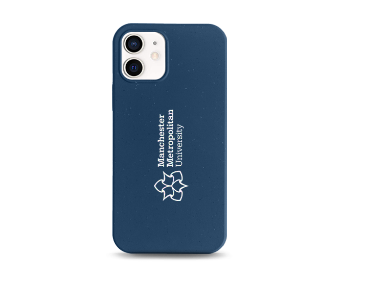 Blue Branded iPhone 12 Eco Case