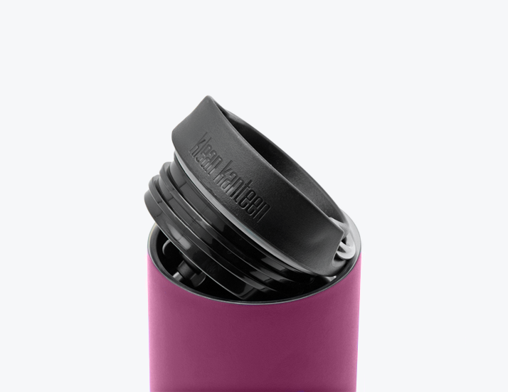 Klean Kantean 355ml TKWide Purple Potion Cafe Lid