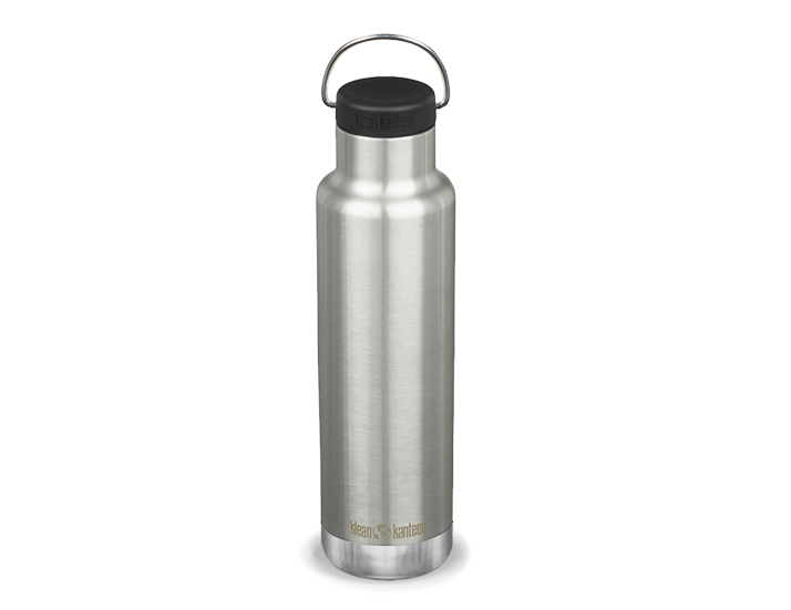 Klean Kanteen 592ml Insulated Classic Bottle - Brushed Stainless