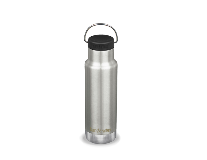 Klean Kanteen 355ml Insulated Classic Bottle - Brushed Stainless