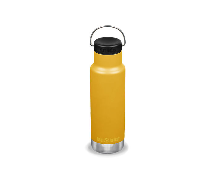 Klean Kanteen 355ml Insulated Classic Bottle - Marigold Yellow