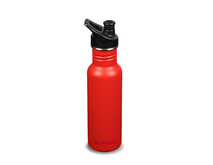 Klean Kanteen Classic 532ml Bottle - Tiger Lily Red