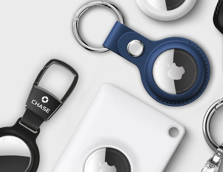 Promotional AirTag Keyrings and Accessories