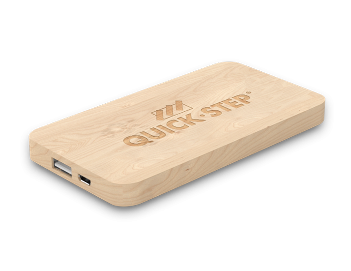 Nature wooden Power Bank