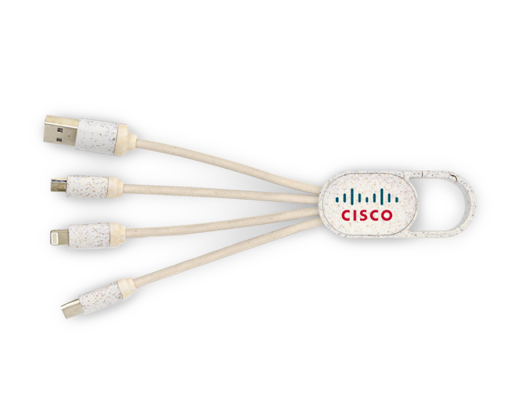Branded Eco USB Charging Cables