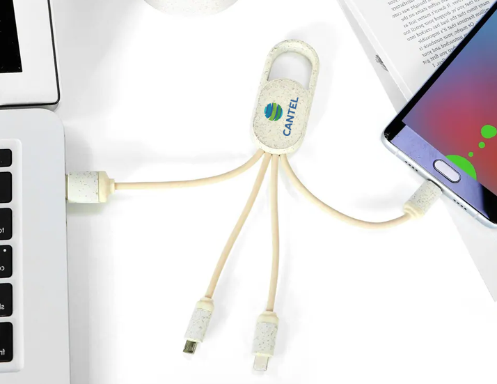 3-in-1 Biodegradable USB Cable