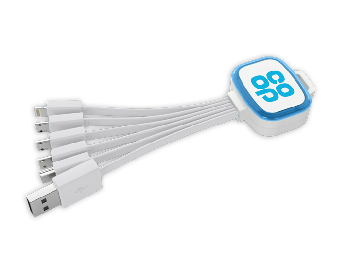 Blue Halo USB Cable
