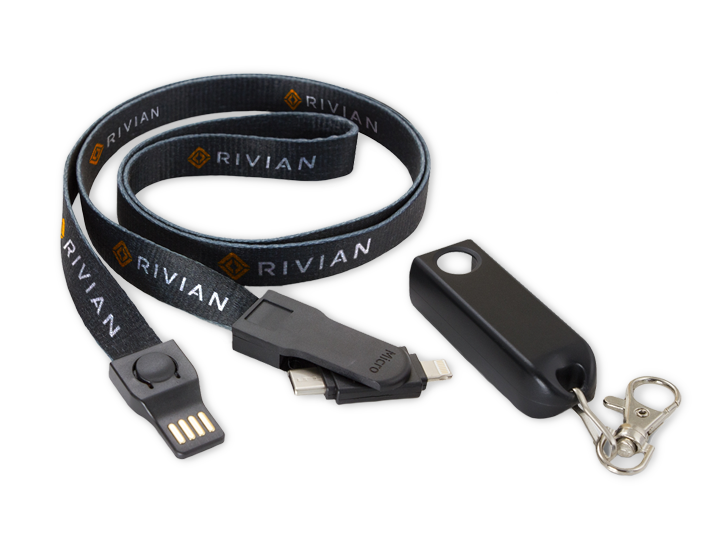 Lanyard 3-in-1 Charging Cables