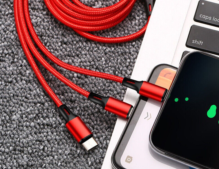 Rope Braided 3in1 Cable