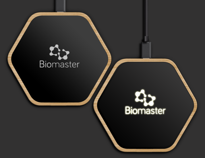 15W Hex LED Wireless Chargers