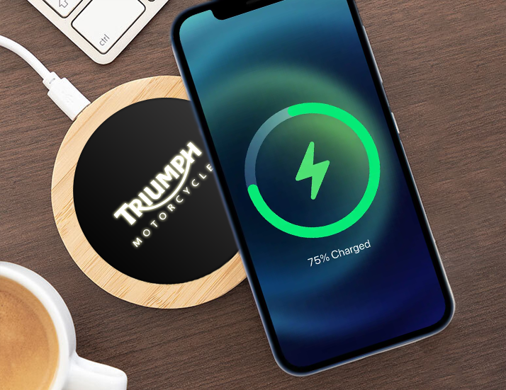 15W Woody Wireless Charging Pad