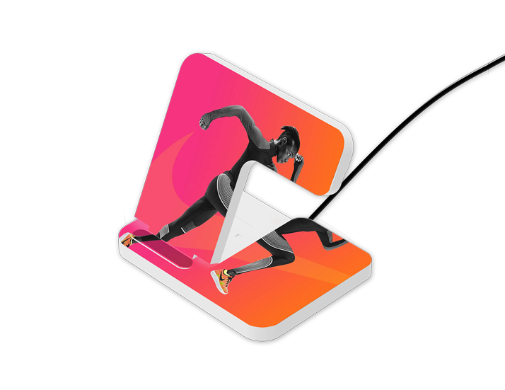 Chromatic Wireless Charging Digital Print