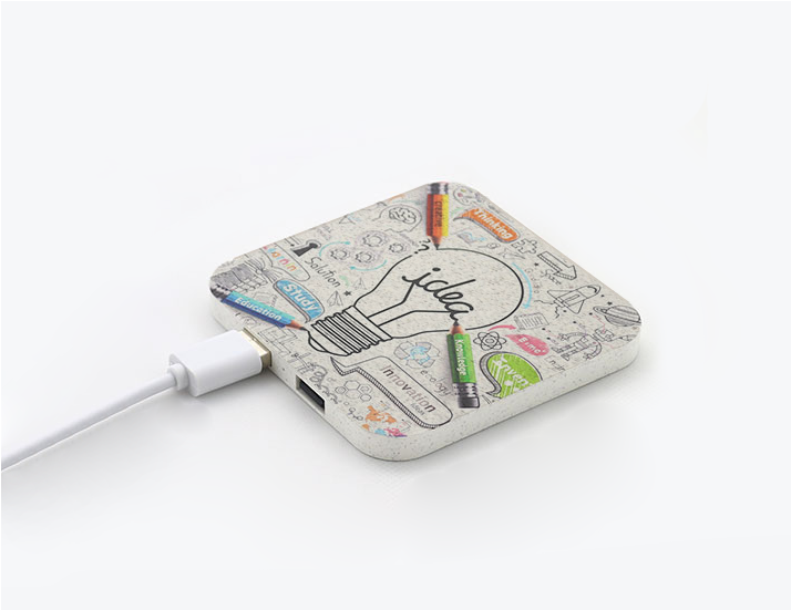 Wheat Straw Wireless Charger