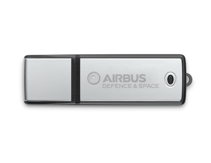 Aluminium USB Drive Black