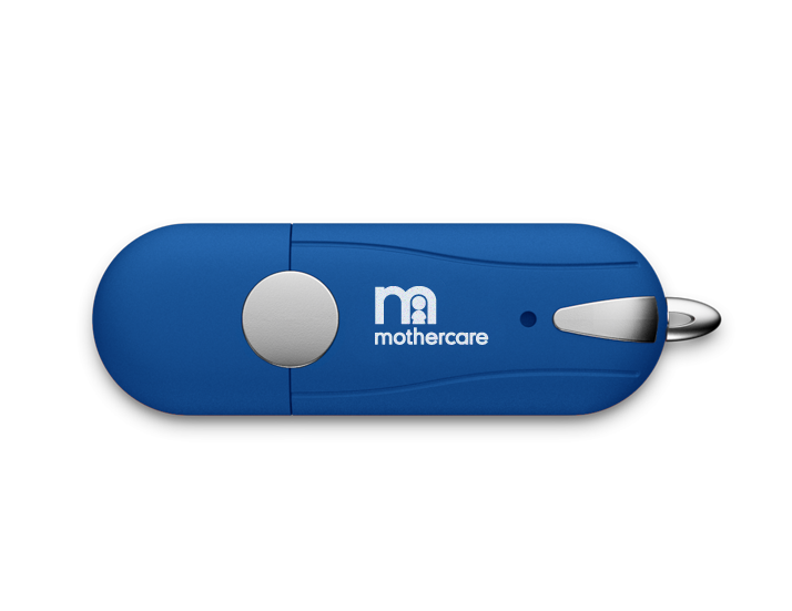 Blue Torpedo USB Flash Drive