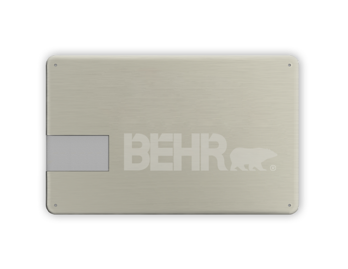 Engraved Metal USB Credit Card