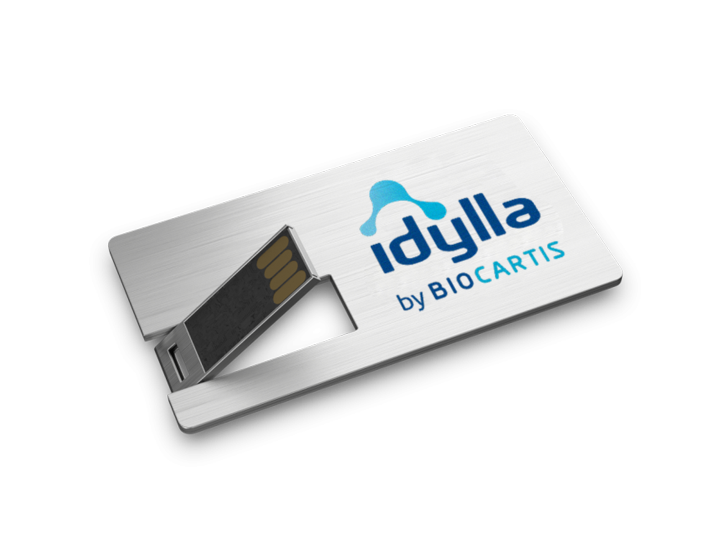 Aluminium USB Card with Printed Logo