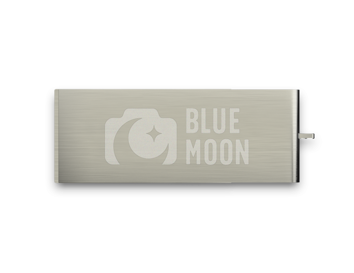 Engraved Edge Twist USB Drive