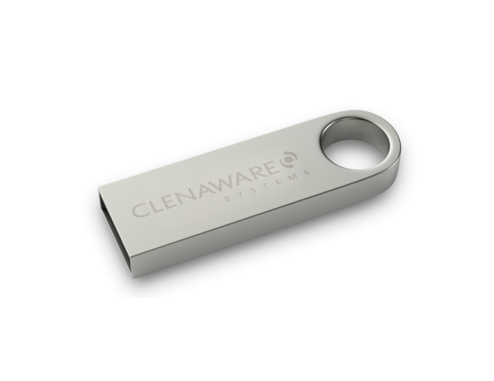 Silver Loop USB Flash Drive