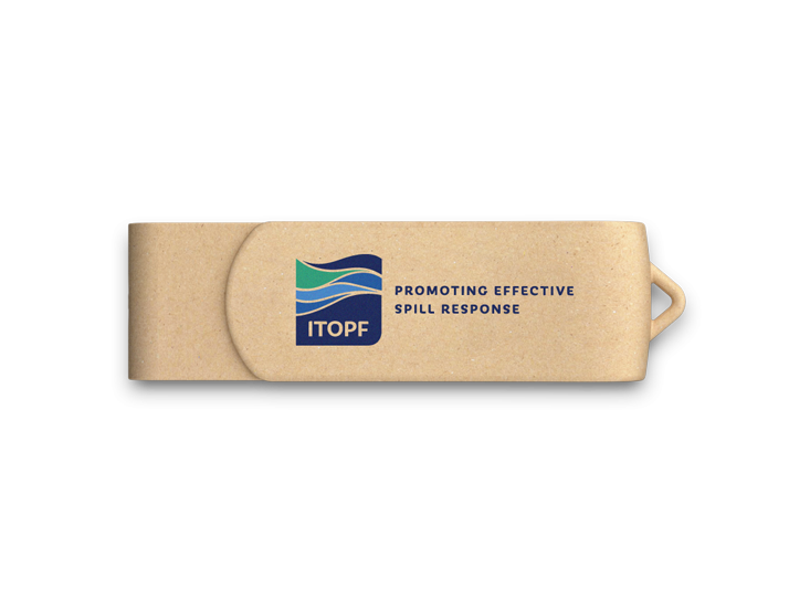 Paper Twist USB Drive with Logo