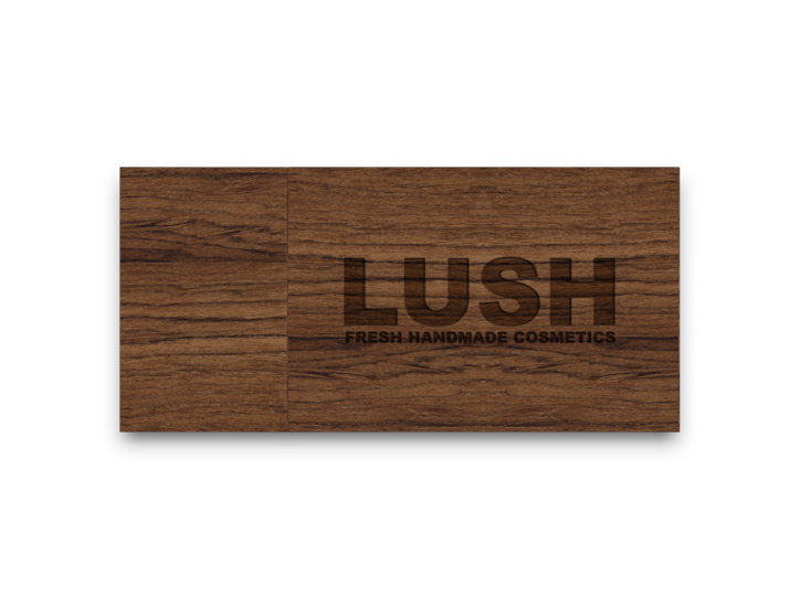 Engraved Walnut USB Flash Drive