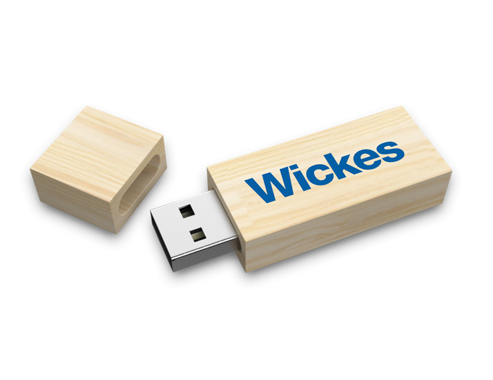 Woodland USB Drive Open