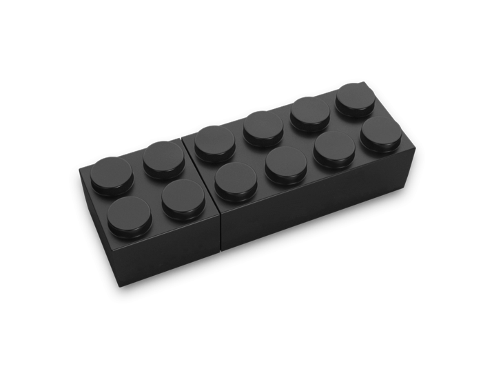 Black USB Lego Brick