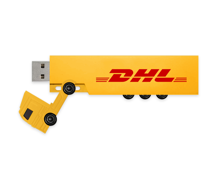 Lorry USB Flash Drive Open