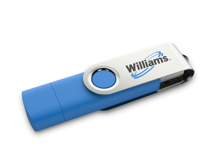 OTG Twisting USB Drive