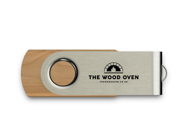 Maple Timber Twist USB Drive