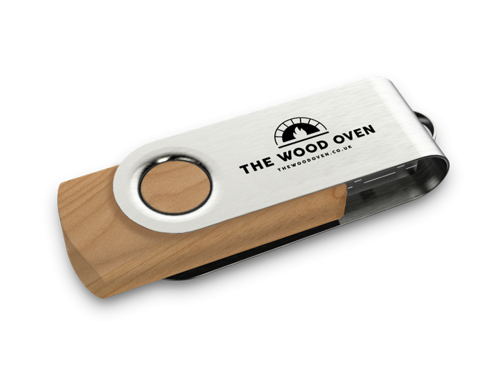 Timber USB Twist Perspective