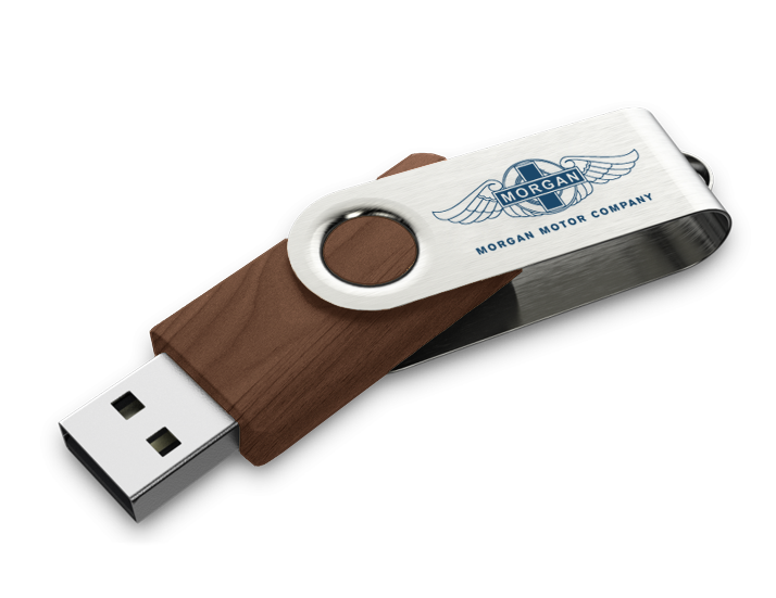 Walnut Timber USB twist